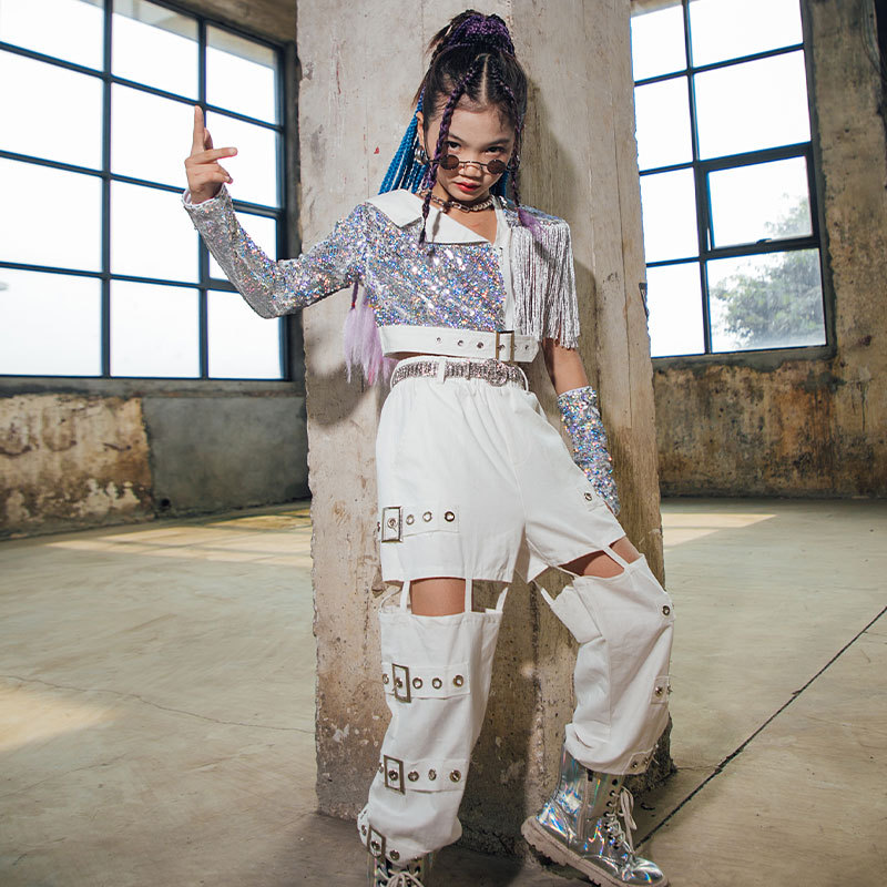 Y0231 Hip Hop Outfit For Girls 