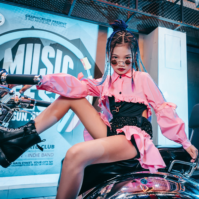 Y0268-2 Hip Hop Outfit