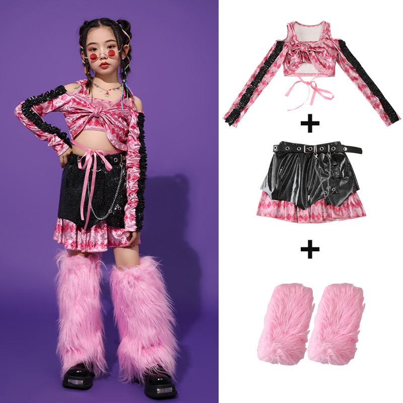 H-63 Hip Hop Outfit For Girls 