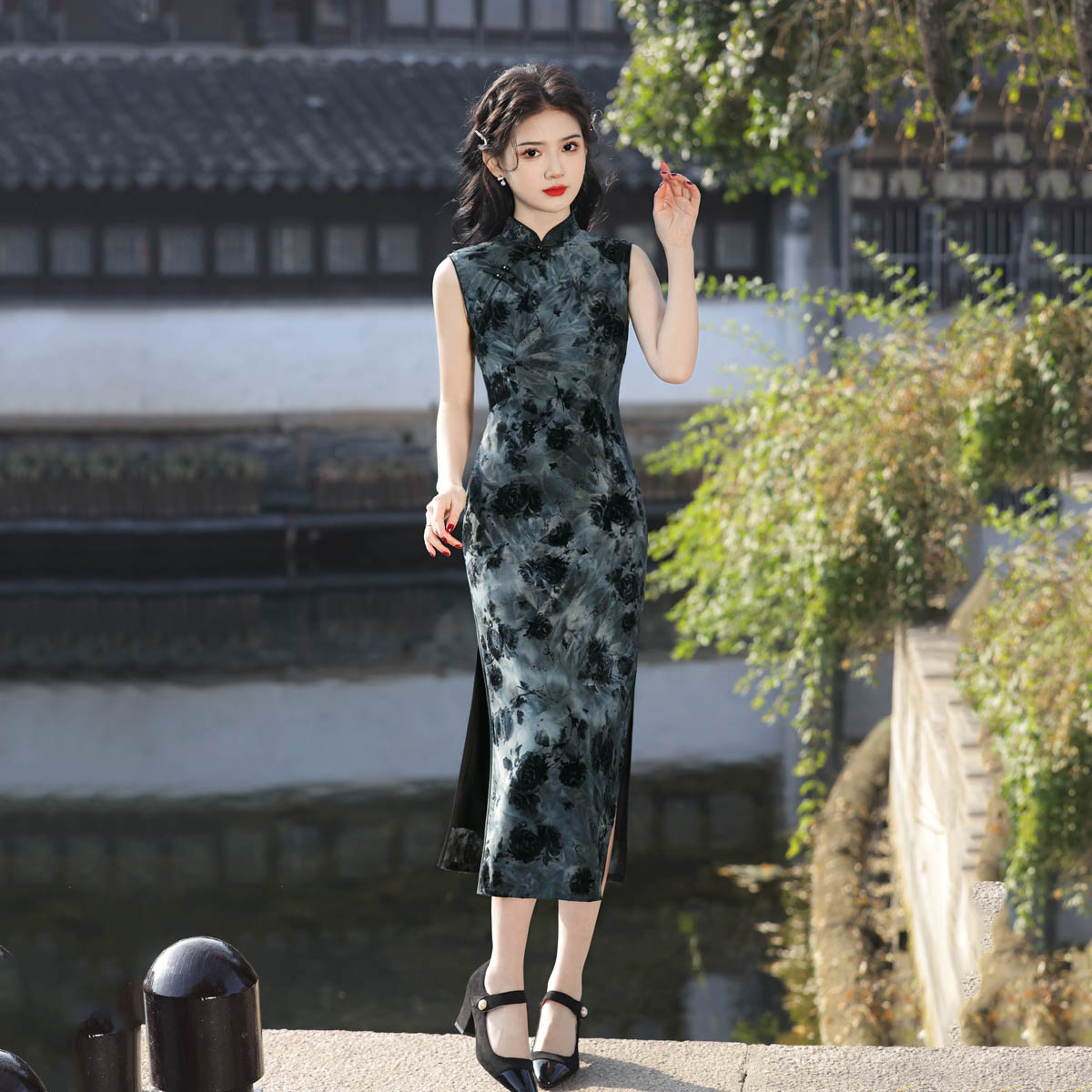 Q63 New Classic Cheongsam Dress