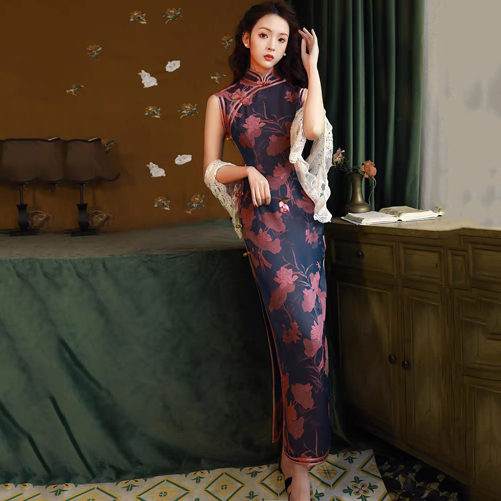 Q49 Classic Cheongsam Dress