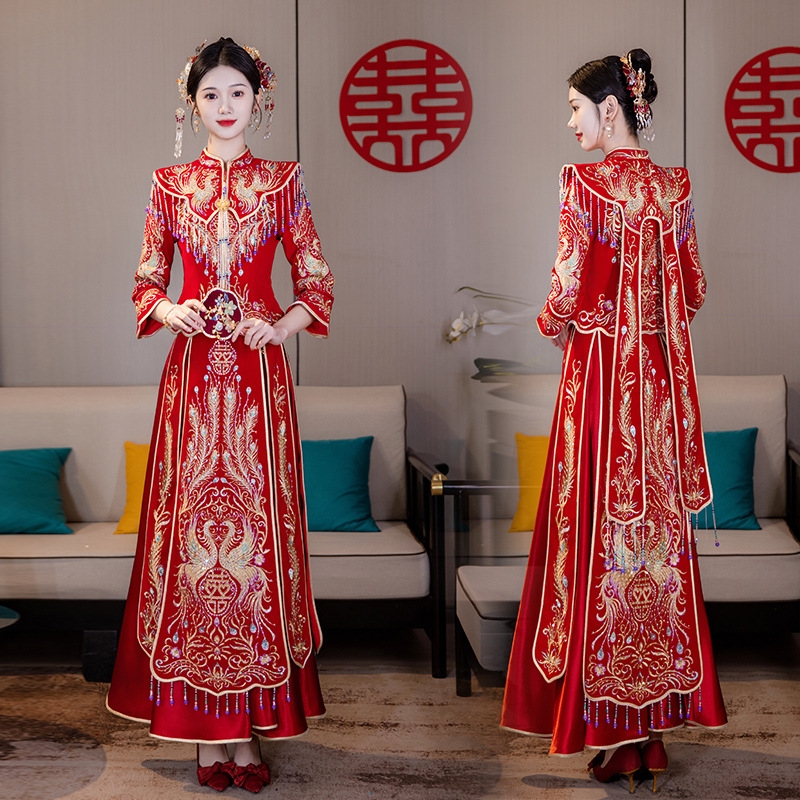 Q59 New Xiuhe dress bride wedding dress