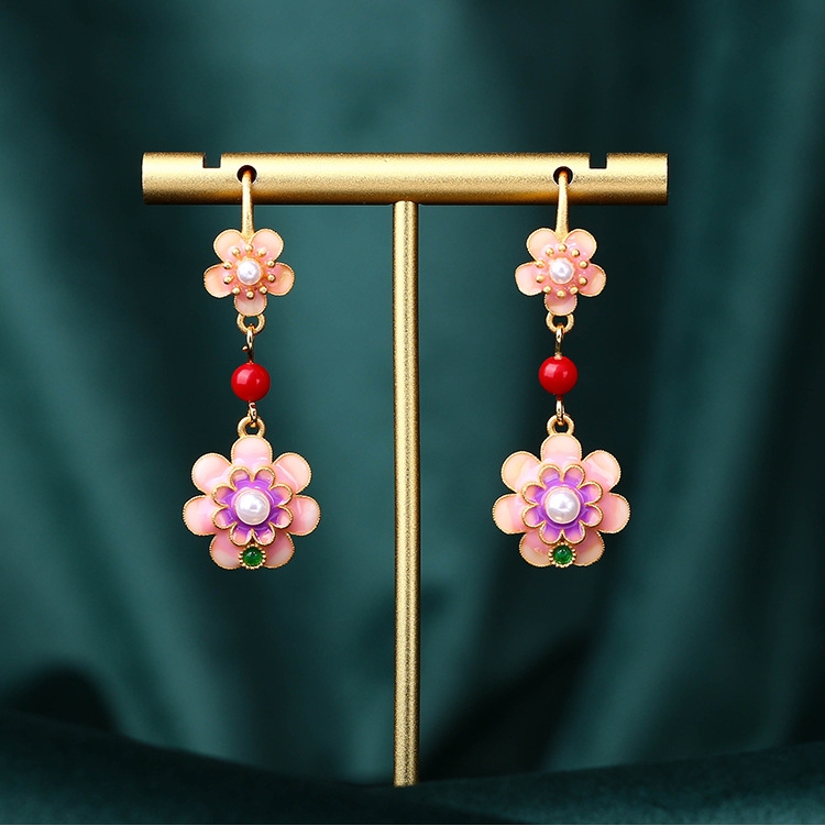 CP958 Shell Pearl Earrings