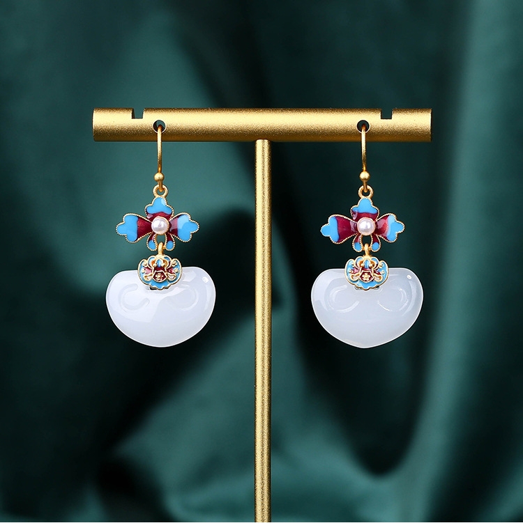 CP418 Jade Earrings