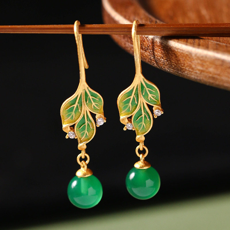CP462 Jade Earrings