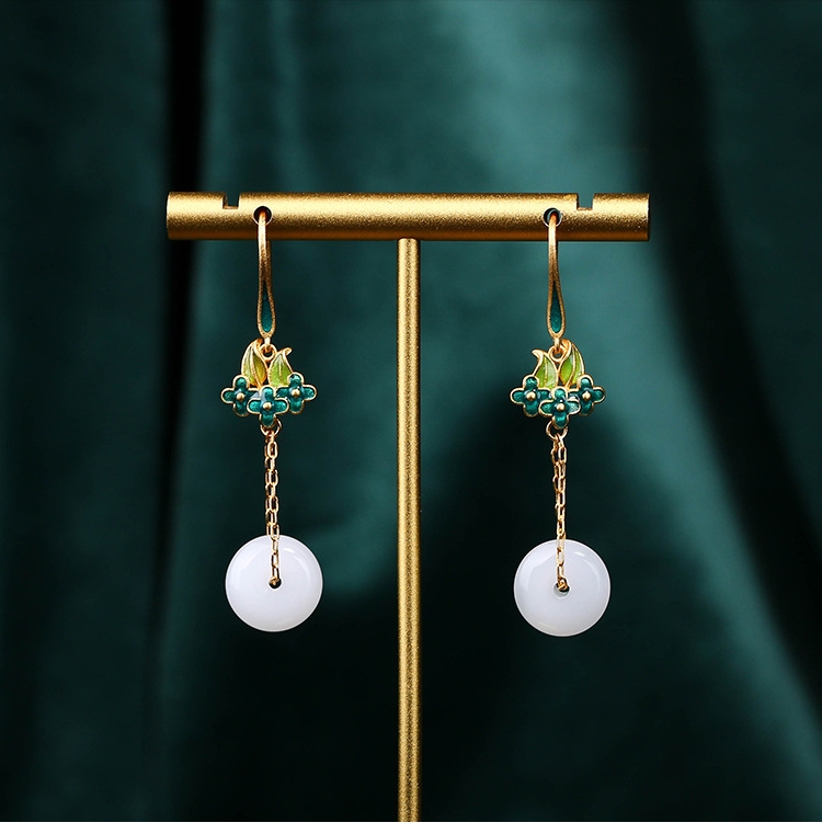 CP130 Jade Earrings
