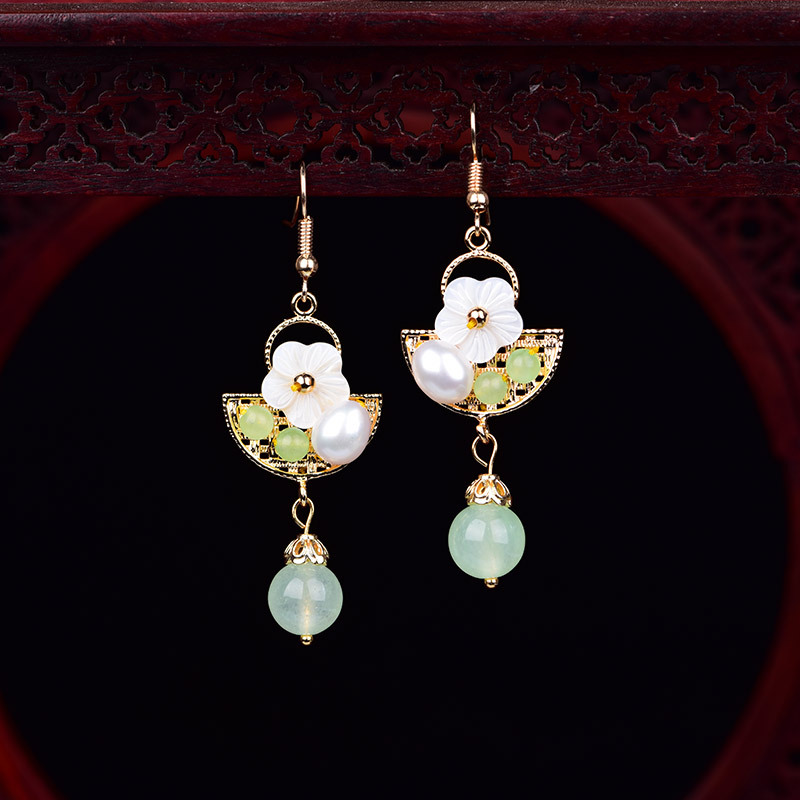 E096 Jade Earrings