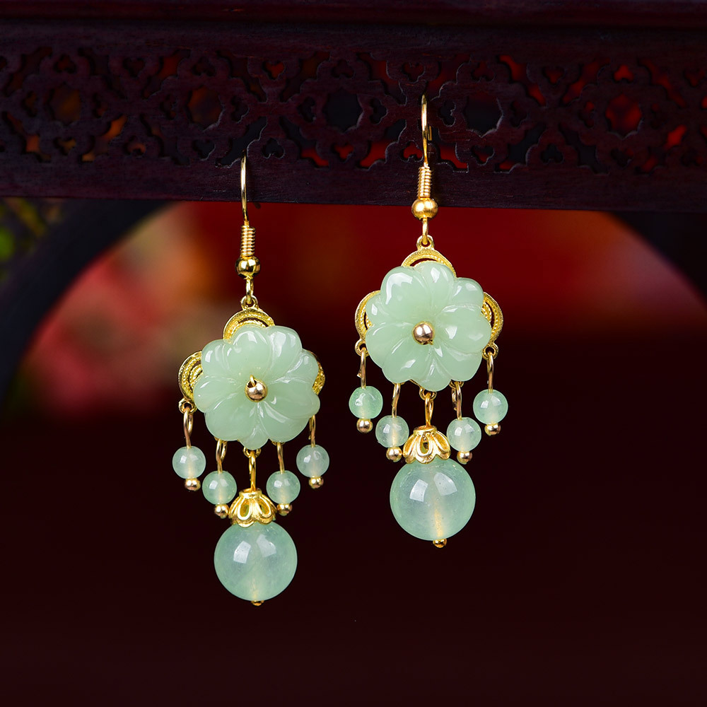 E159 Jade Earrings