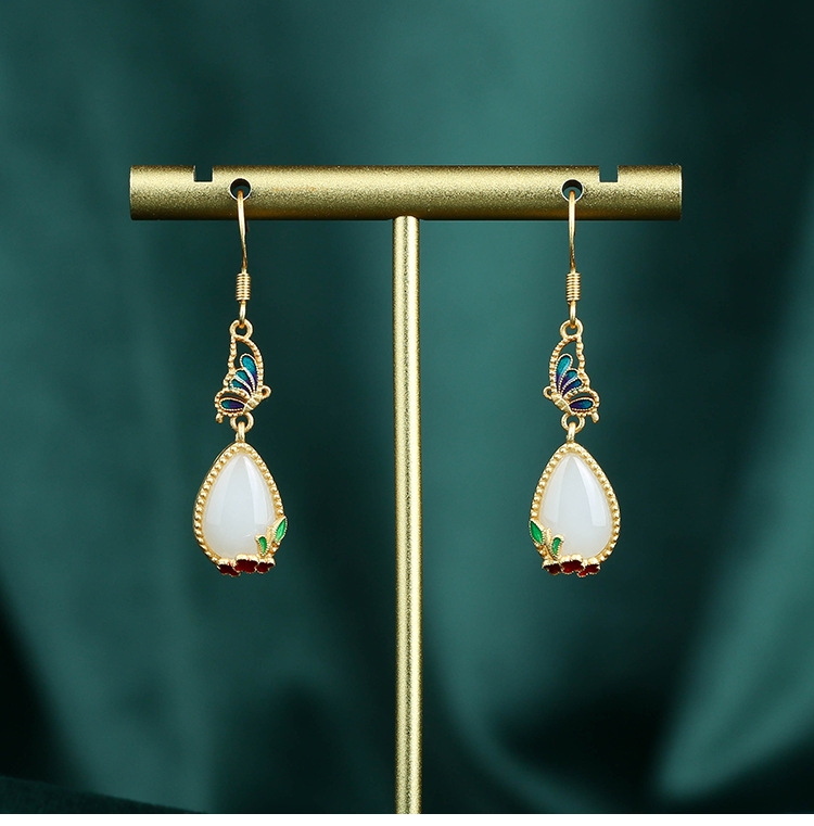 CP986 Jade Earrings