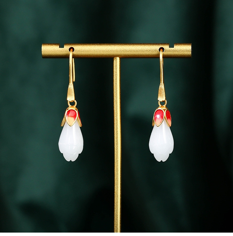 CP935 Jade Earrings