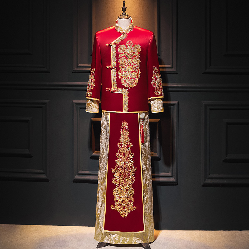 HQ-006 Groom's Costume Tang Suit