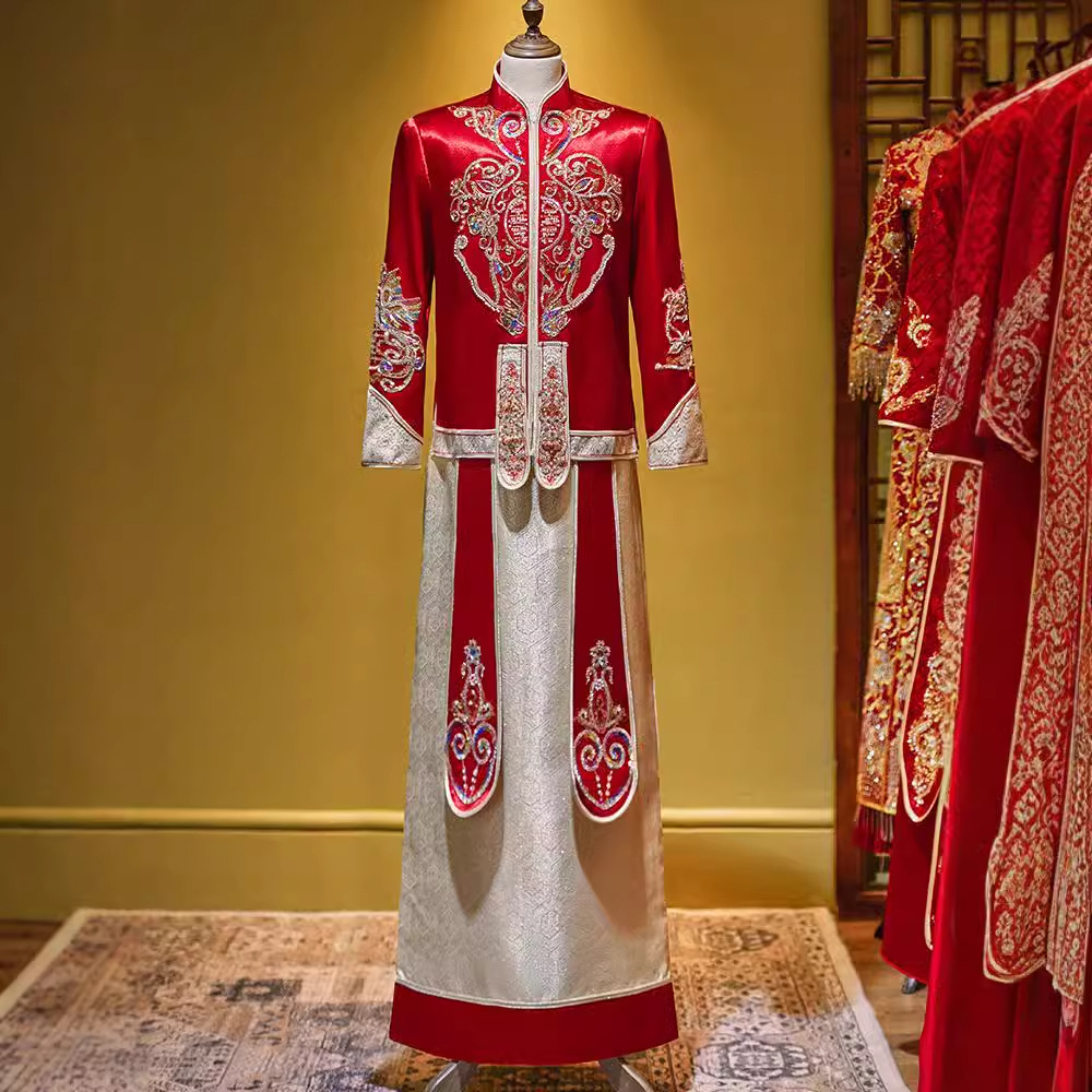 HQ-004 Groom's Costume Tang Suit