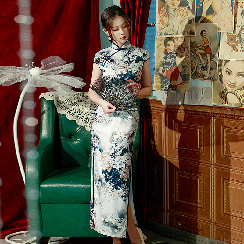 0914 Classic Cheongsam Dress