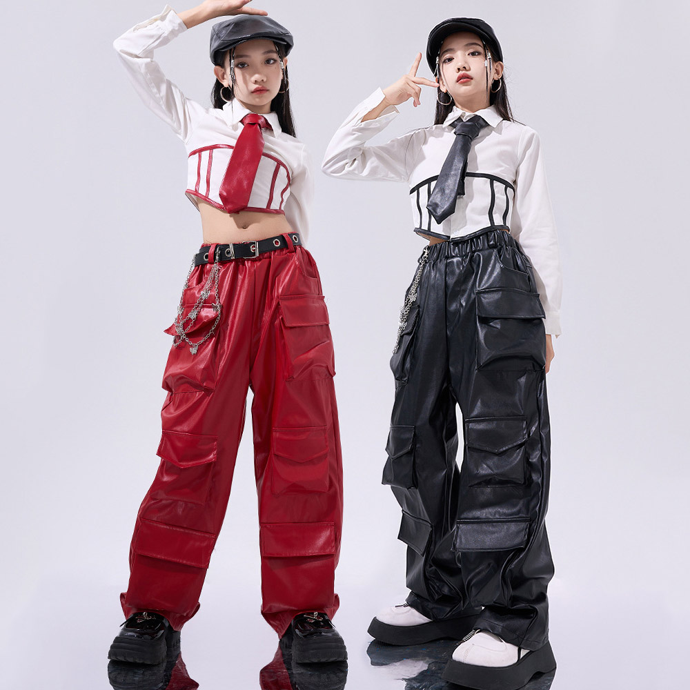 H-72 Hip Hop Jazz Outfit Size 110cm-180cm