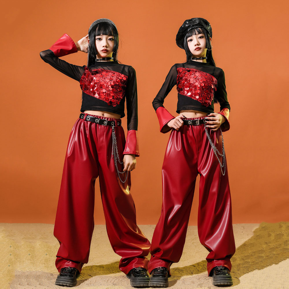 H-77 Jazz Dance Outfit Size 110cm-180cm