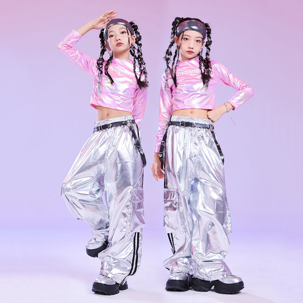 JA36 Pink Dance Outfit Size 110cm-180cm