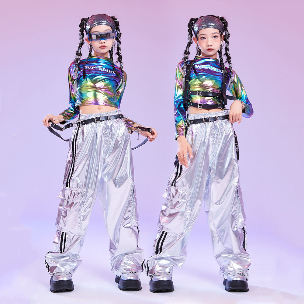 JA36 Purple Dance Outfit Size 110cm-180cm