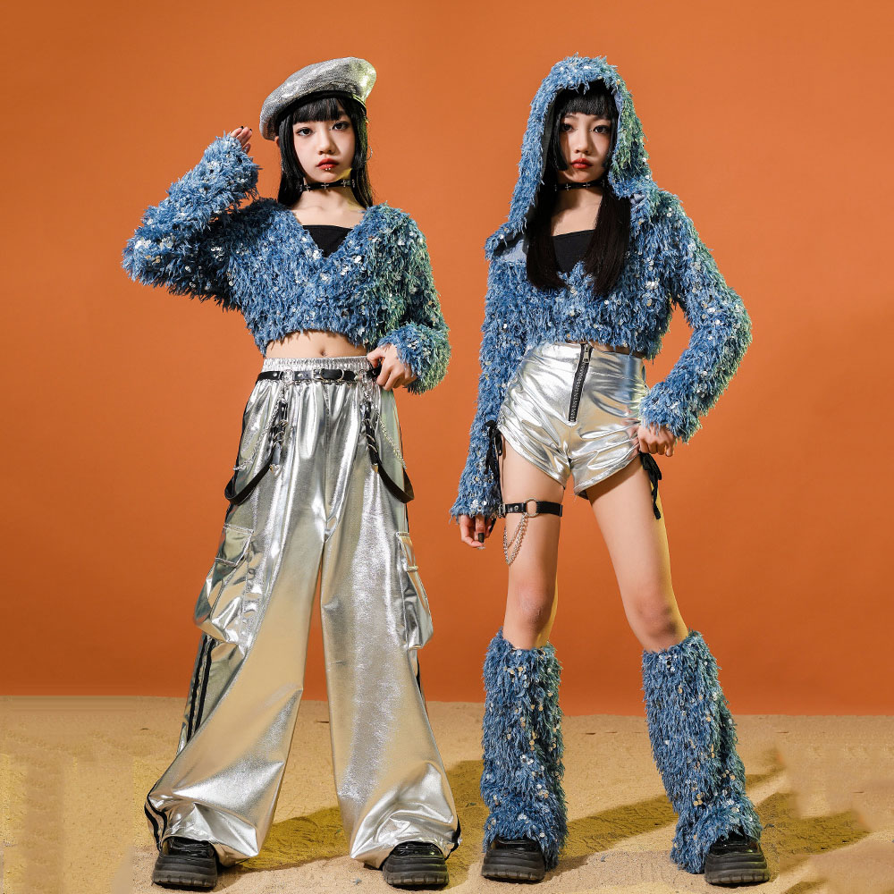 H-76 Jazz Dance Outfit Size 110cm-180cm