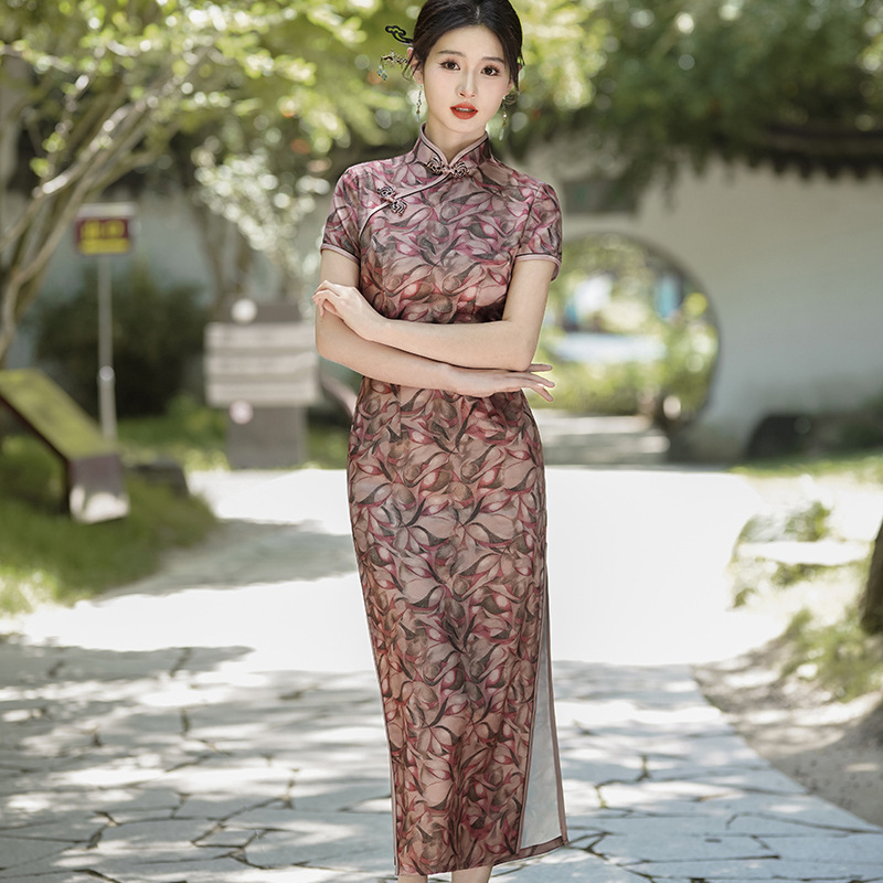 CQ15-1 Classical Cheongsam Dress