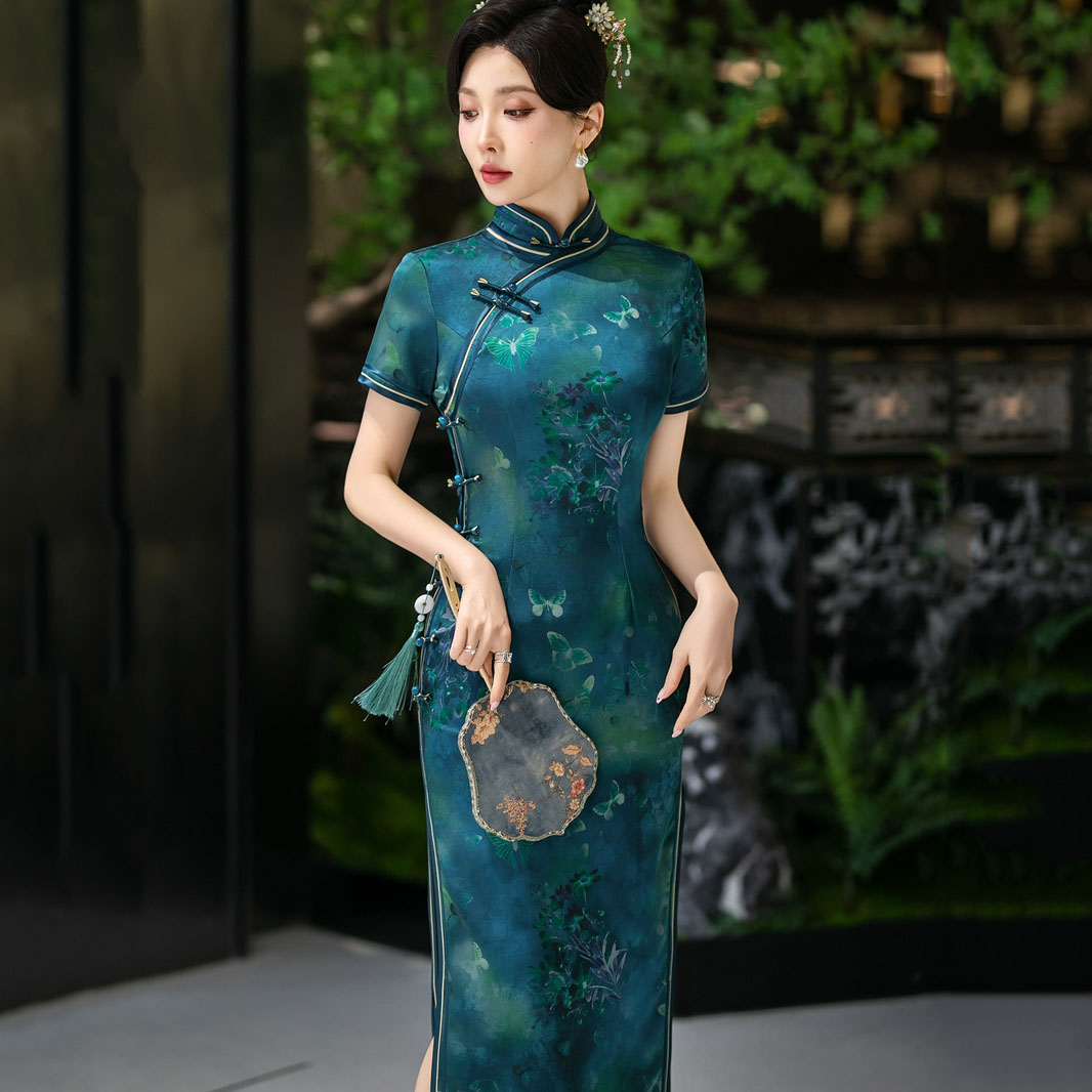 C5658 elegant classic cheongsam 