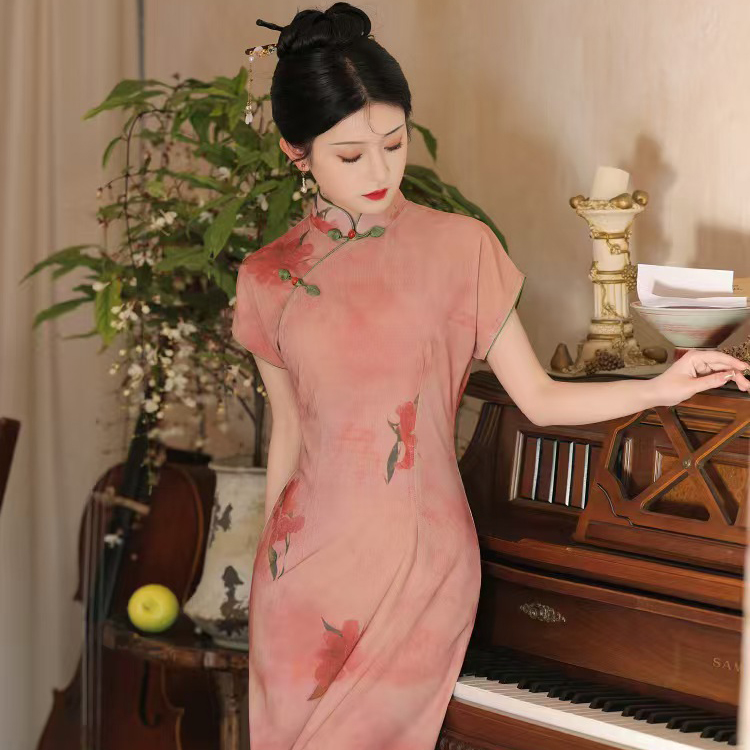 2716 improved fashion girl cheongsam