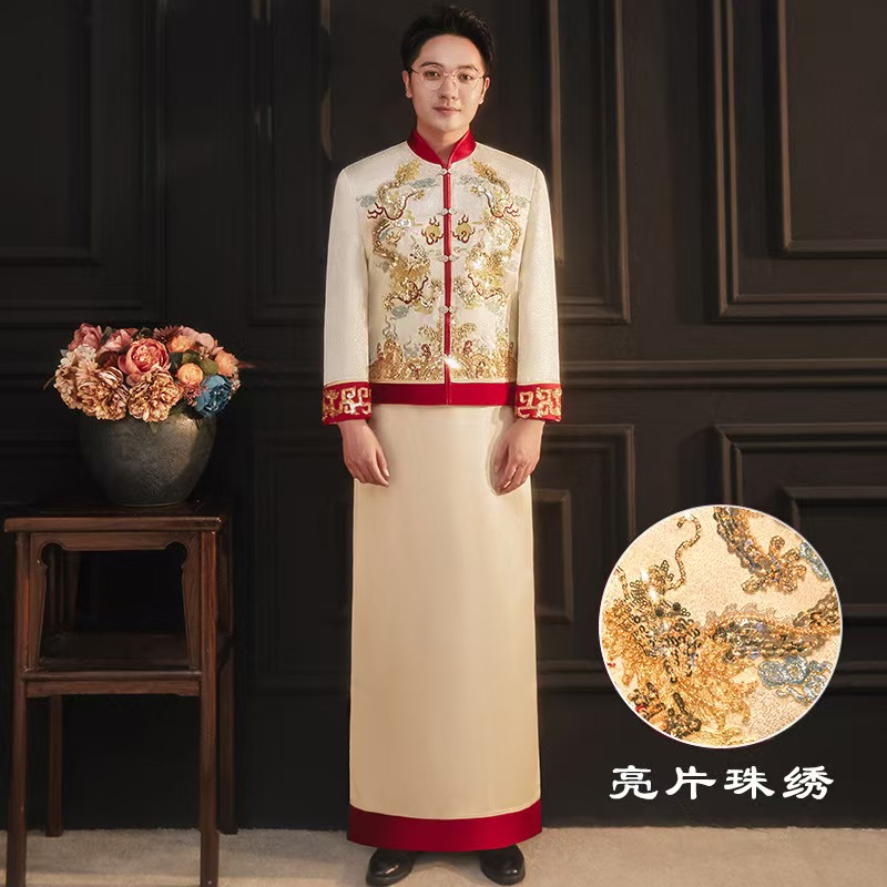 HQ-025 Groom's Costume Tang Suit