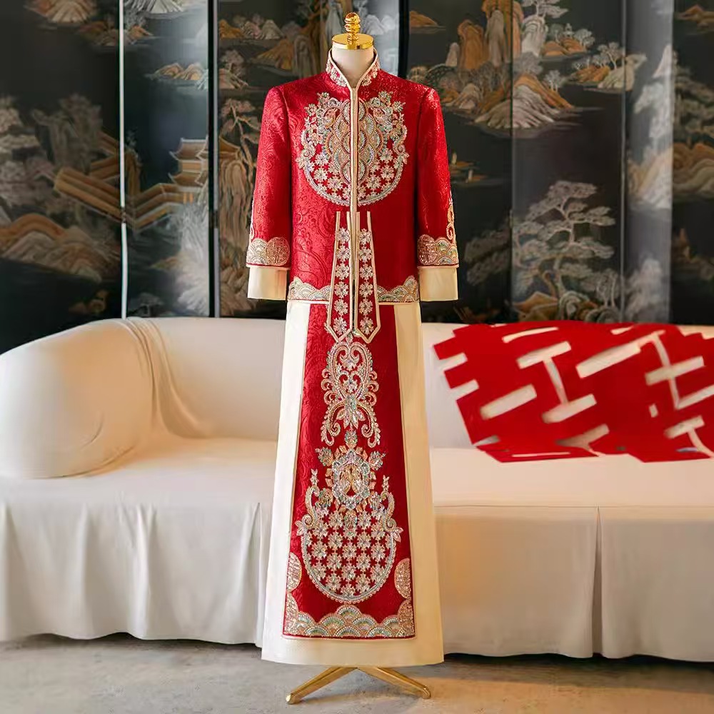 HQ-012 Groom's Costume Tang Suit