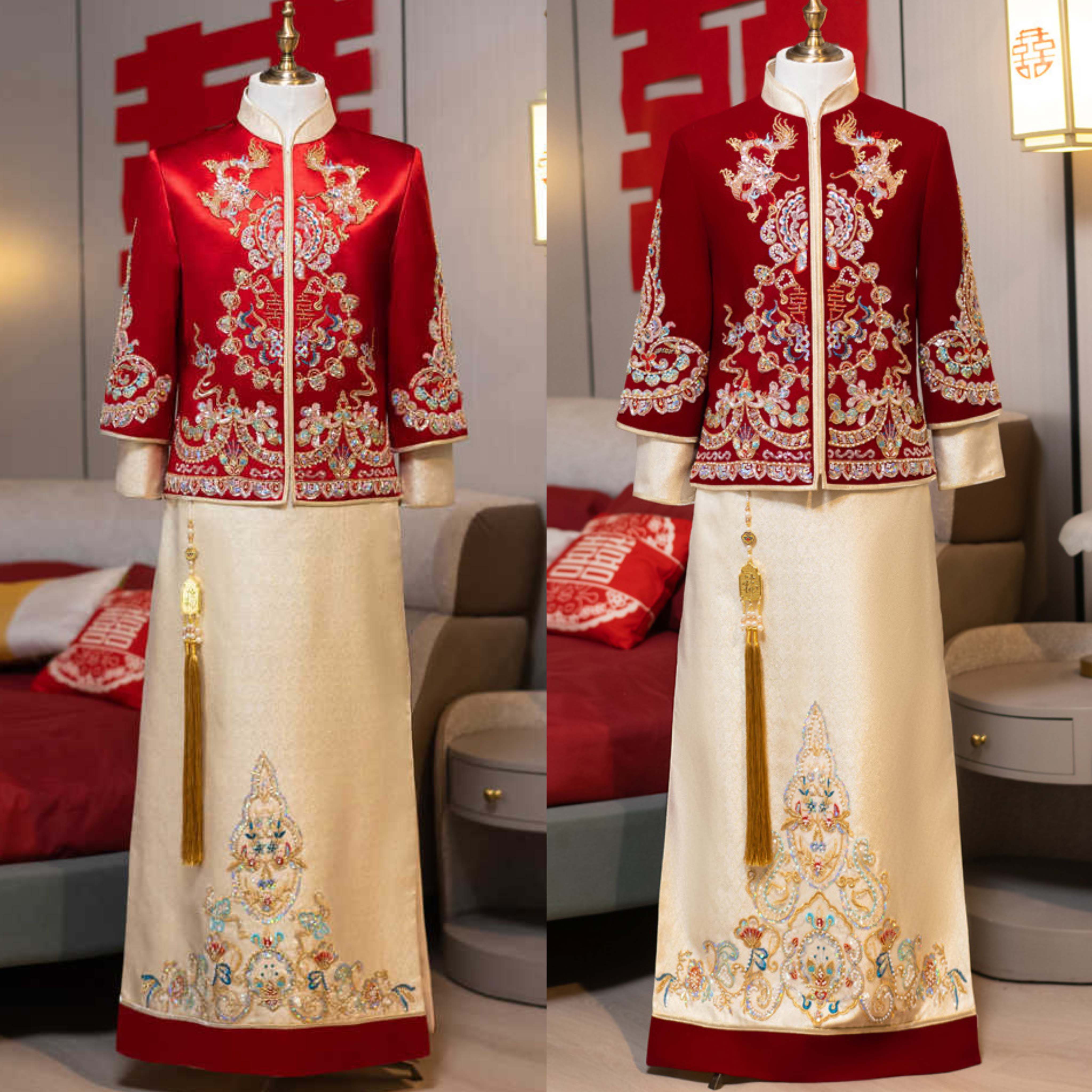 HQ-018 Groom's Costume Tang Suit