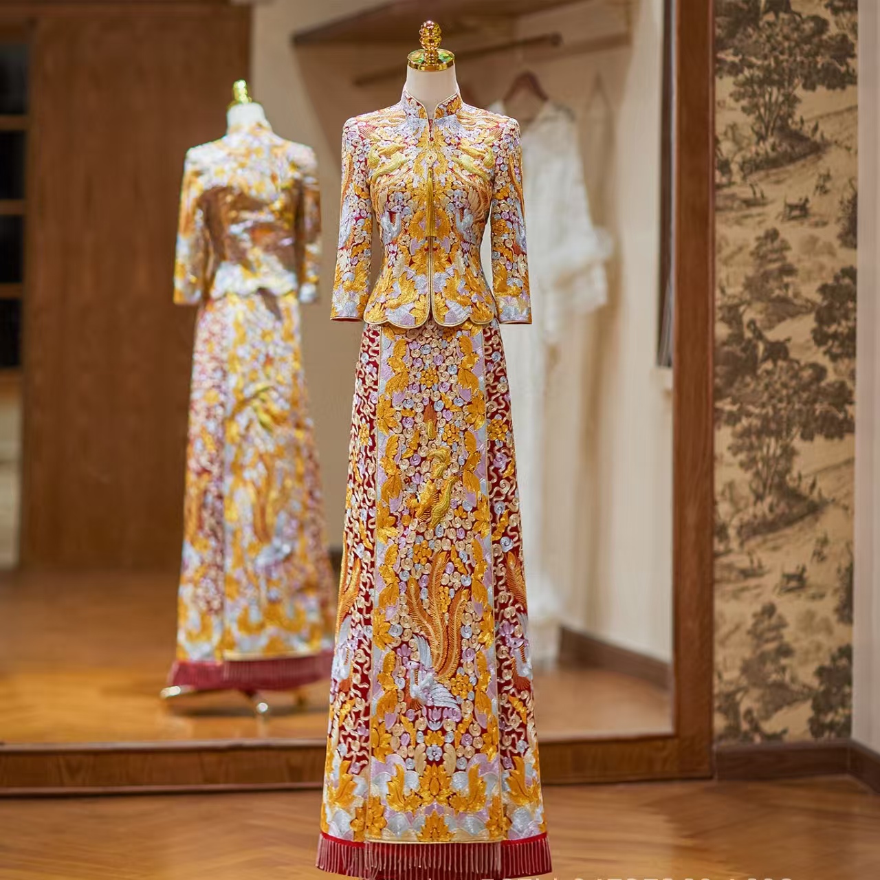 C-119 Xiuhe dress bride wedding dress