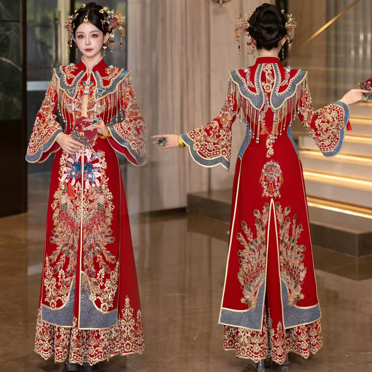 N-1078 Xiuhe dress bride wedding dress