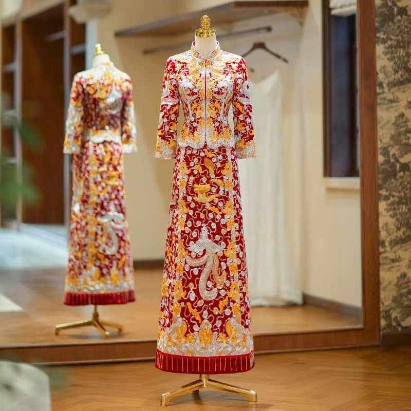 N-511 Xiuhe dress bride wedding dress